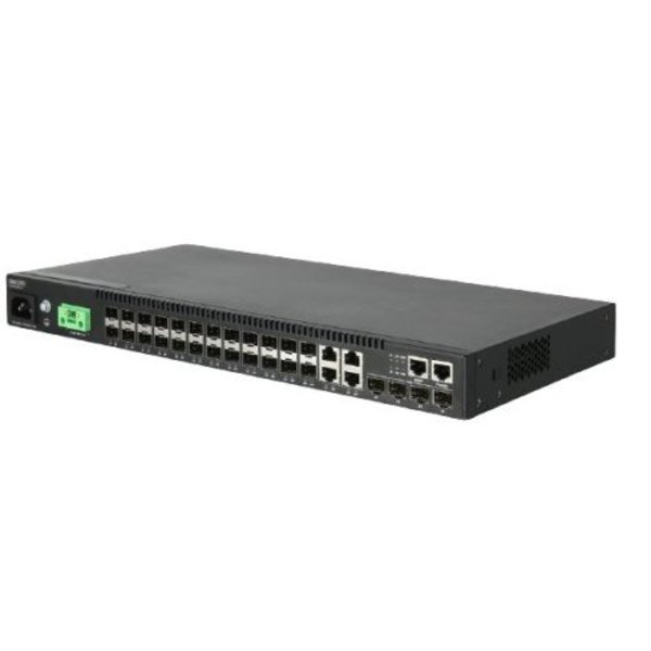 Edgecore Americas Networking Ge L2+ 20 X Ge Sfp + 4 Combo (Rj45/Sfp) + 4 X 10G Sfp+, 1 Rj-45 ECS4120-28FV2-I